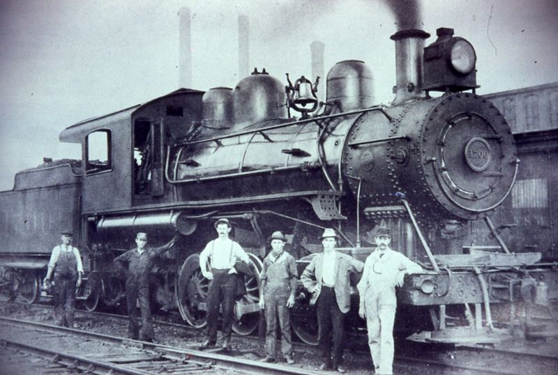 Historic Image Railroad next to Carr Mill Mall