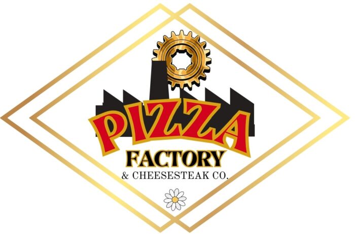 Pizza Factory Logo | Carr Mill Mall