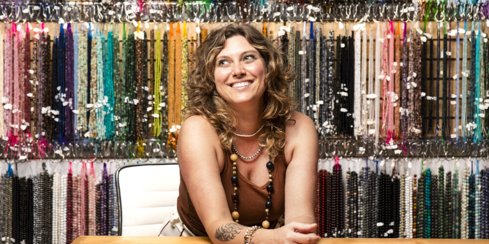 Melanie, Owner, Firefly, Carr Mill Mall, Carrboro, NC