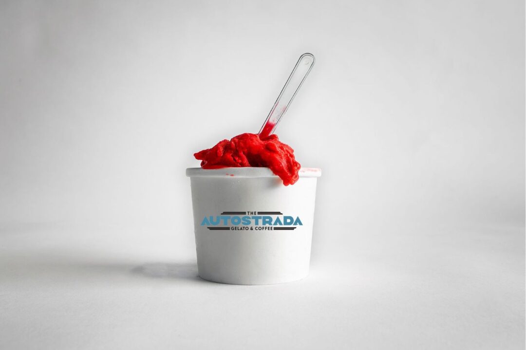 Gelato at Autostrada, Carr Mill Mall, Carrboro, NC