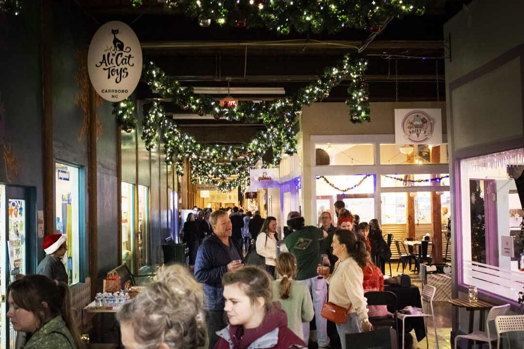 Carr Mill by Candlelight, Carr Mill Mall, Carrboro, North Carolina