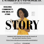 STORY flyer = Meet the Author Anita Council